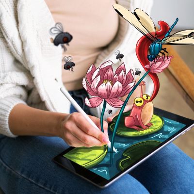 side-view-illustrator-drawing-ipad